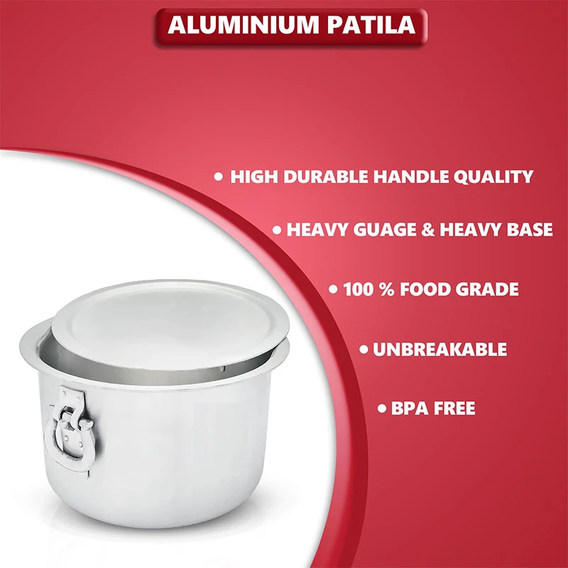 Nadstar Aluminium Sufuria 5Pcs With Lid &Amp; Handle 210L 230L 250L 275L 300L Cookware Set Tope Cooking Pot For Commercial Use - Gauge 6 Kitchen Heavy Duty Tapela 3 Nadstar Aluminium Sufuria 5Pcs With Lid &Amp; Handle 210L 230L 250L 275L 300L Cookware Set Tope Cooking Pot For Commercial Use - Gauge 6 Kitchen Heavy Duty Tapela