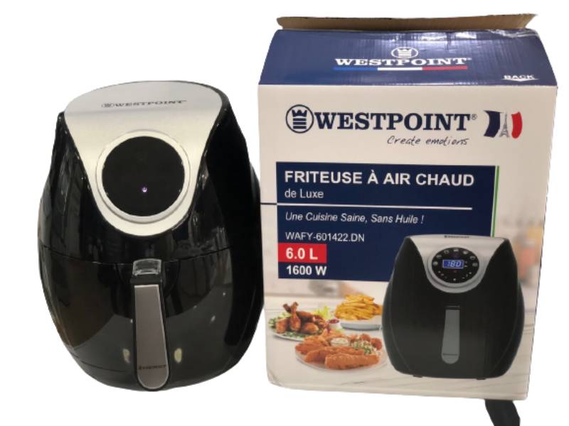 Westpoint Air Fryer With Digital Display 6.0L 1600W Wafy-601422.Dn 4 Westpoint Air Fryer With Digital Display 6.0L 1600W Wafy-601422.Dn