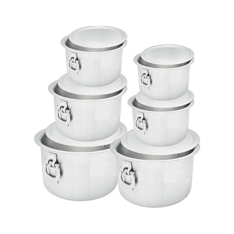 Nadstar Aluminium Sufuria 6Pcs With Lid &Amp; Handle 29L 31.5L 34.5L 37.5L 39.5L 42.5L Cookware Set Tope Cooking Pot For Commercial Use - Gauge 13 Kitchen Heavy Duty Tapela 1 Nadstar Aluminium Sufuria 6Pcs With Lid &Amp; Handle 29L 31.5L 34.5L 37.5L 39.5L 42.5L Cookware Set Tope Cooking Pot For Commercial Use - Gauge 13 Kitchen Heavy Duty Tapela