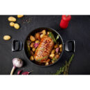 Tefal Unlimited Stewpot 24 CM All Hobs Titanium Non Stick Anti Scratch Safe Non Stick G6 Unlimited Round Saucepan Pan Cast Aluminum G2554602