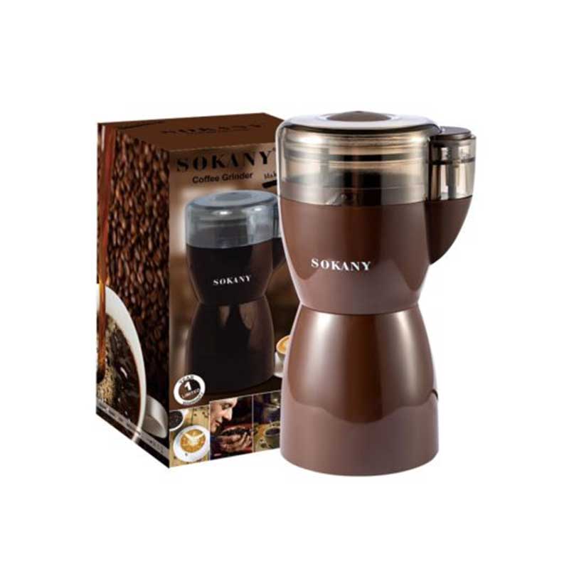 Sokany Electric Coffee Grinding Machine 100G 180W Brown Sm-3016 2 Sokany Electric Coffee Grinding Machine 100G 180W Brown Sm-3016