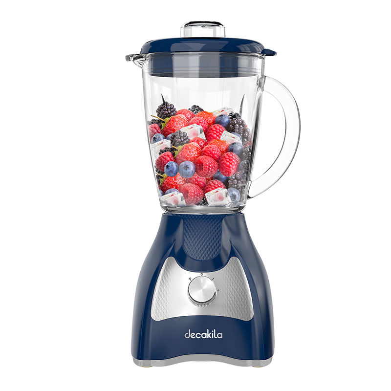 Decakila Blender 650W Capacity 1.5L Jug 2 Speed With Pulse Ss Blade Mixer 6-Bladed Stainless Steel Blade Kejb045L 1 Decakila Blender 650W Capacity 1.5L Jug 2 Speed With Pulse Ss Blade Mixer 6-Bladed Stainless Steel Blade Kejb045L
