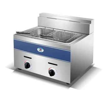 Nadstar Deep Fryer Gas 1 Tank 2 Basket 11L HGF73