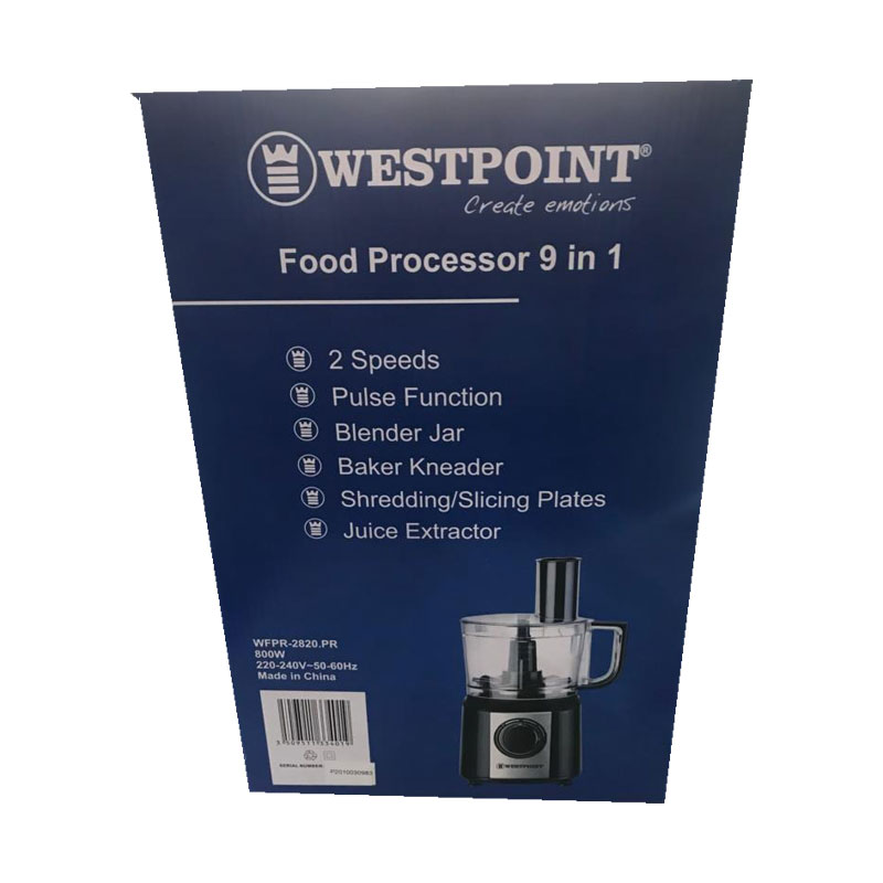 Westpoint Food Processor 9In1 1.5L 800W 2 Speeds Wfpr-2820.Pr 3 Westpoint Food Processor 9In1 1.5L 800W 2 Speeds Wfpr-2820.Pr