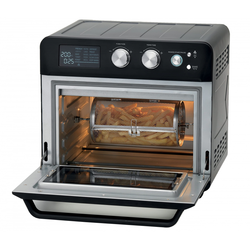 Kenwood Toaster Oven + Air Fryer 2-In-1 25L - Oven Toaster Grill With Large Capacity Rotisserie Function For Frying Roasting Grilling Broiling Baking Browning Defrosting Heating Moa25.600Bk 6 Kenwood Toaster Oven + Air Fryer 2-In-1 25L - Oven Toaster Grill With Large Capacity Rotisserie Function For Frying Roasting Grilling Broiling Baking Browning Defrosting Heating Moa25.600Bk