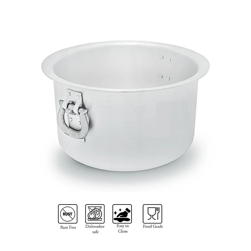 Nadstar Aluminium Sufuria 5Pcs With Lid &Amp; Handle 210L 230L 250L 275L 300L Cookware Set Tope Cooking Pot For Commercial Use - Gauge 6 Kitchen Heavy Duty Tapela 5 Nadstar Aluminium Sufuria 5Pcs With Lid &Amp; Handle 210L 230L 250L 275L 300L Cookware Set Tope Cooking Pot For Commercial Use - Gauge 6 Kitchen Heavy Duty Tapela