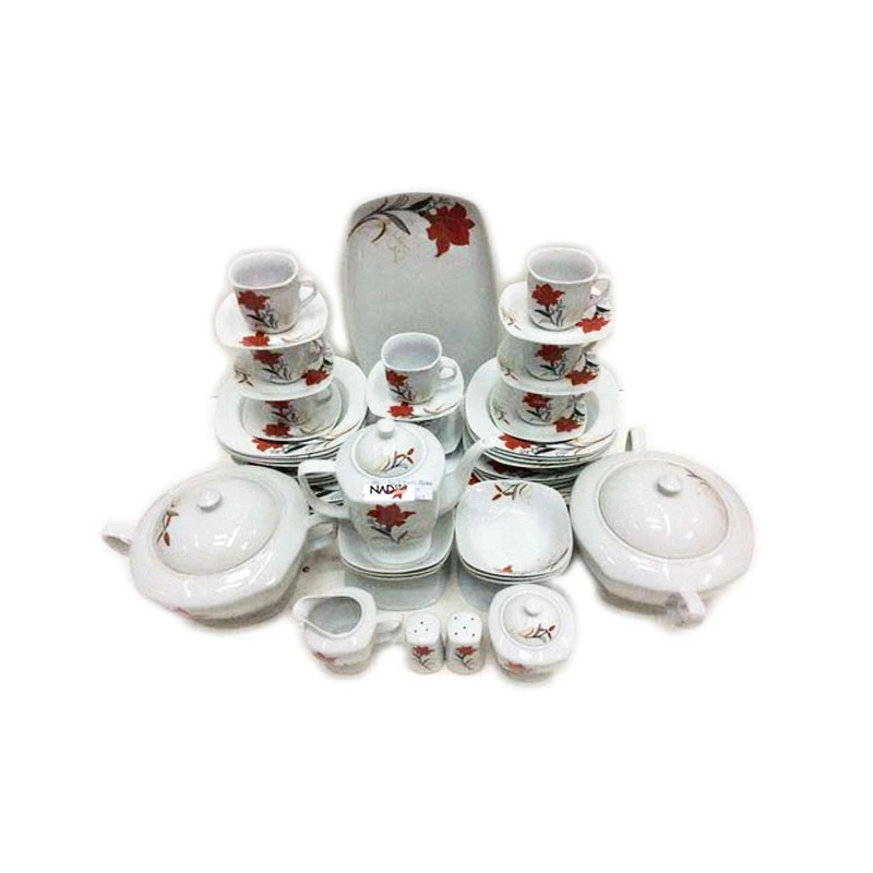 Yaspeco Dinner Set Square 60Pc 1St E9-207 1 Yaspeco Dinner Set Square 60Pc 1St E9-207