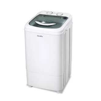 Decakila Washing Machine 7kg Wash Top Load Single Tub Capacity Wash Timer Wash Drain Selector Lint Filter KEDM004W