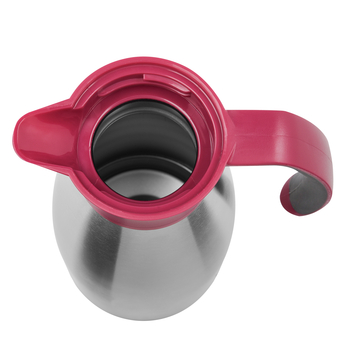 Tefal Carafe Thermos 1L Soft Grip Raspberry Vacuum Flask K3042114 4 Tefal Carafe Thermos 1L Soft Grip Raspberry Vacuum Flask K3042114