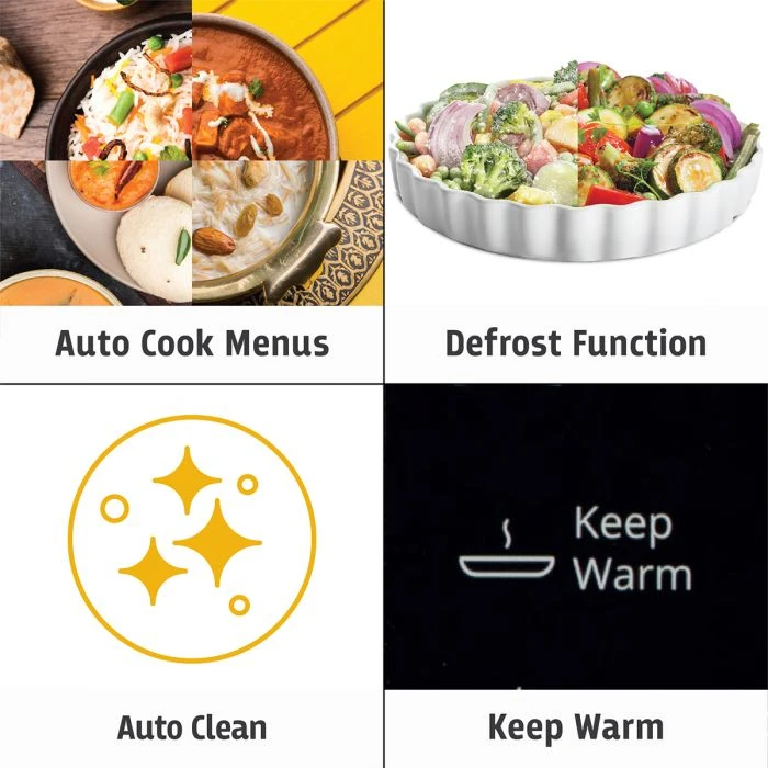 Whirlpool Microwave 20L 700W Solo Digital 18 Auto Cook Menu'S Defrost Function Auto Clean &Amp; Keep Warm Function Mwp-203 6 Whirlpool Microwave 20L 700W Solo Digital 18 Auto Cook Menu'S Defrost Function Auto Clean &Amp; Keep Warm Function Mwp-203