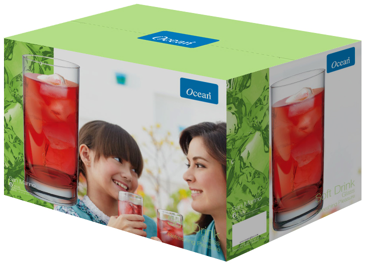 Ocean Glass 6Pcs San Marino 290Ml Drink Tumbler 1B00410L 3 Ocean Glass 6Pcs San Marino 290Ml Drink Tumbler 1B00410L