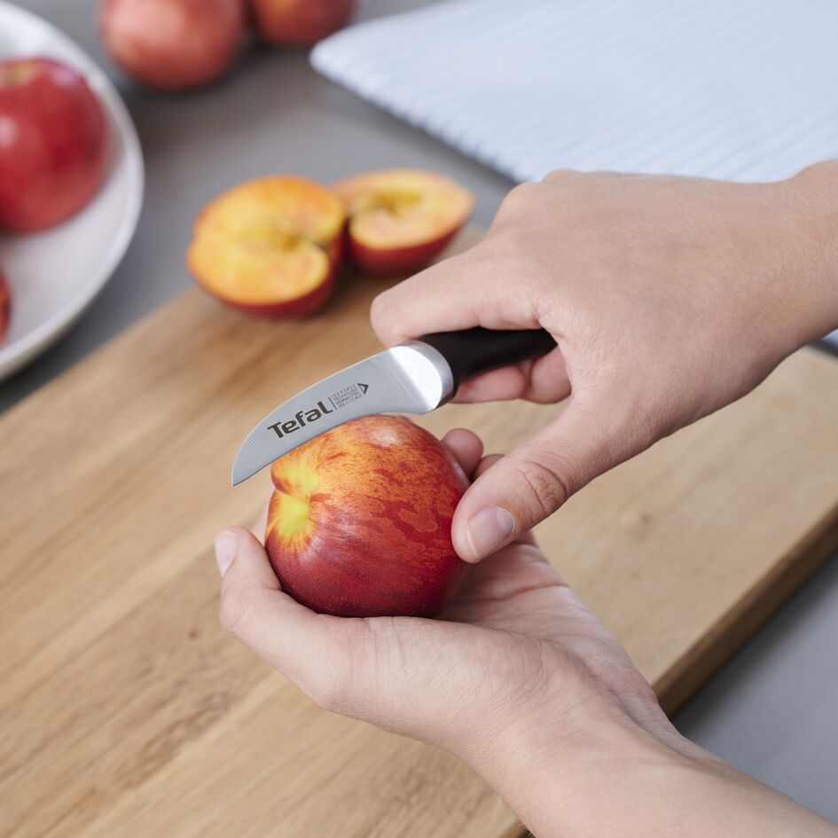 Tefal Ingenio Ice Paring Knife 7Cm Ice Force Technology German Stainless Steel Brushed Stainless Steel Black 27.5 X 6 X 2 Cm K2321214 9 Tefal Ingenio Ice Paring Knife 7Cm Ice Force Technology German Stainless Steel Brushed Stainless Steel Black 27.5 X 6 X 2 Cm K2321214