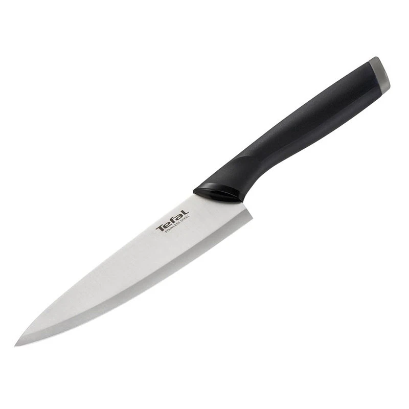 Tefal Comfort Chef Knife 20Cm Ideal For Slicing &Amp; Chopping All Types Of Food High Performance Stainless Steel K2213204 4 Tefal Comfort Chef Knife 20Cm Ideal For Slicing &Amp; Chopping All Types Of Food High Performance Stainless Steel K2213204