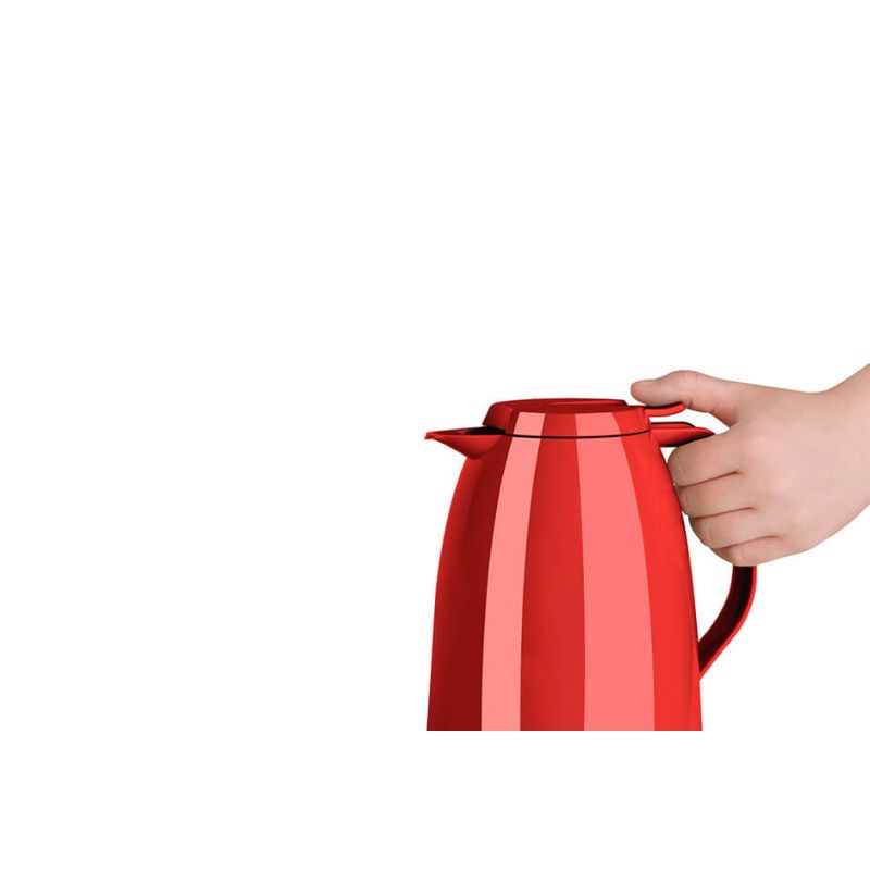Tefal Mambo Jug Red 1 Liter Insulated Thermos Vacuum Flask Plastic-Polypropylenex (Pp) Glass Liner K3039112 14 Tefal Mambo Jug Red 1 Liter Insulated Thermos Vacuum Flask Plastic-Polypropylenex (Pp) Glass Liner K3039112