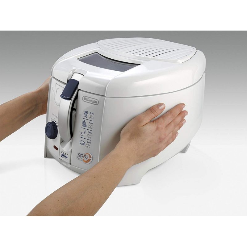 De'Longhi Deep Fryer Roto Fry 1.2L 1800w Deep Fryer with Easy Clean System, F28311.W1