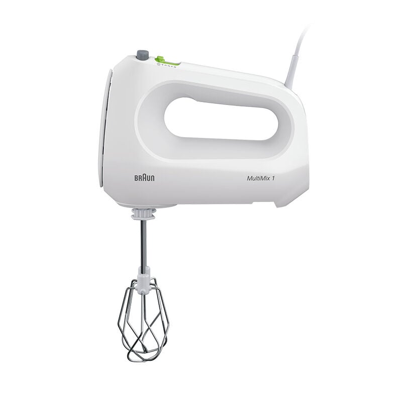 Braun 2 in 1 Hand and Stand Mixer 3L With Attachments 400W 4 Speeds + Turbo Automatic Driven HM101AI-HM1070WH
