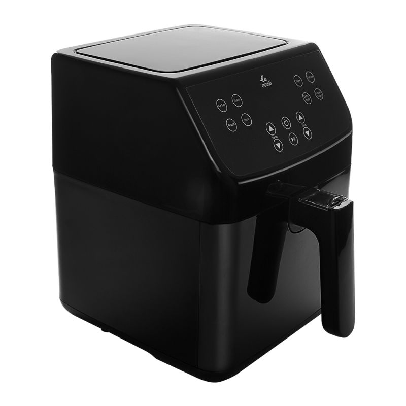 Evvoli Air Fryer 5.5L with LED Digital Touch Screen & 8 Preset Programs 1700W EVKA-AF5508B