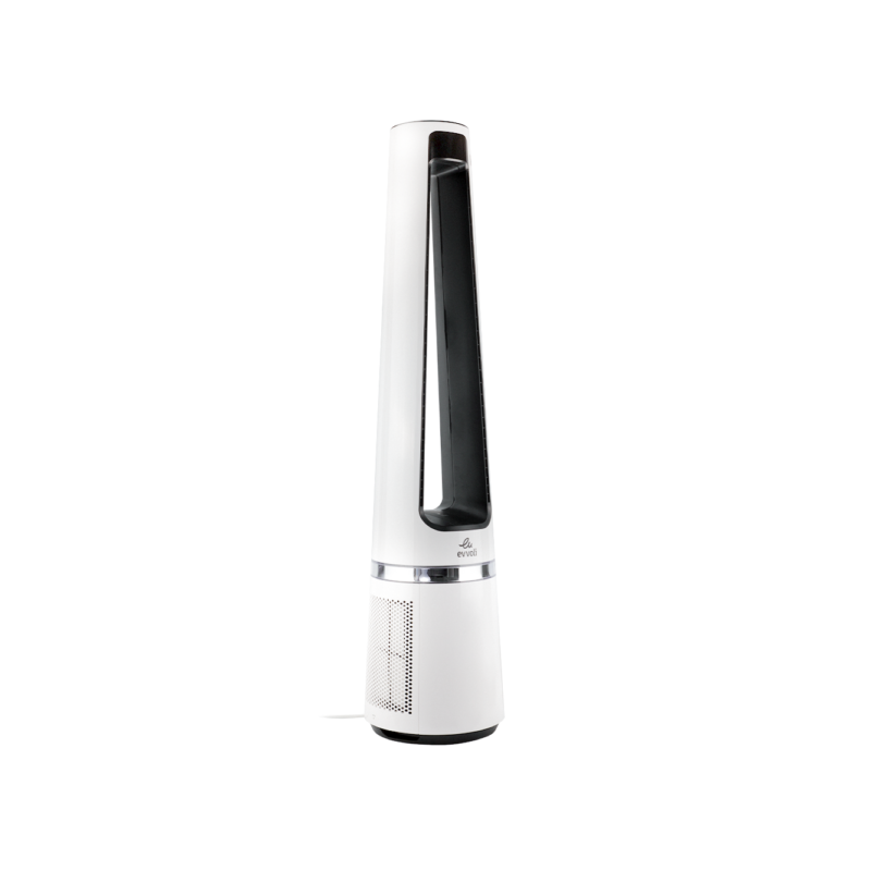 Evvoli Bladeless Pure Cool Fan & Air Purifier with True HEPA Filter EVPF-50W