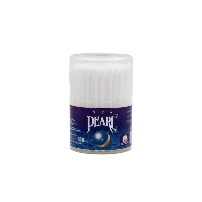 Sea Pearl Cotton Buds Round 100'S (Pack of 12)