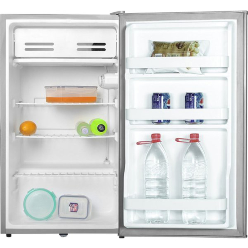 Evvoli Mini Bar Fridge 93L Silver EVRFJ-93LS
