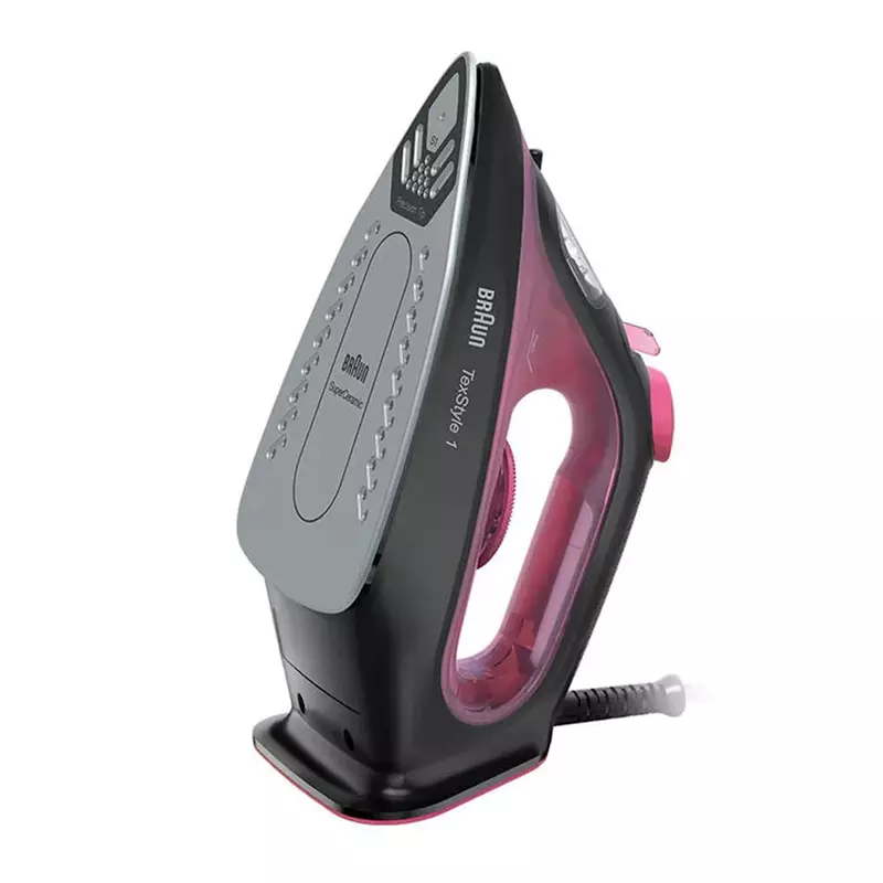 Braun Steam Iron 2000W Texstyle 1 Eco Mode Saves Power Rapid Heat Up Tank Capacity 220ML 12710001-SI1070PU