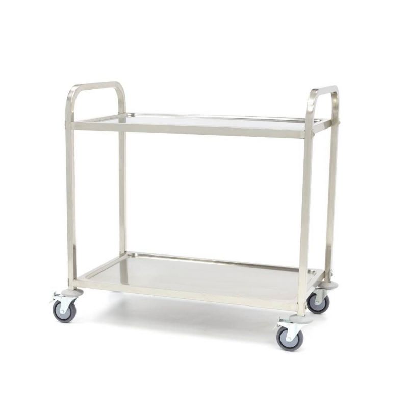 Generic Commercial Food Serving Trolley Stainless Steel