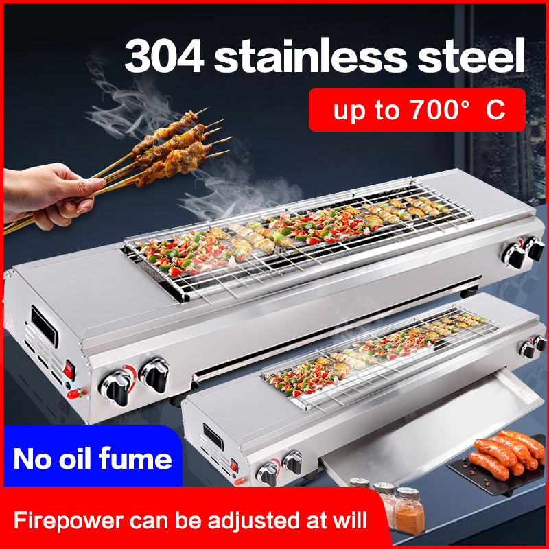 Generic Gas Mishkaki Table Top Griller