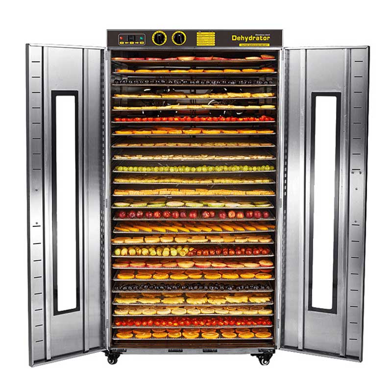 Generic Commercial Fruit & Vegetable Dehydrator Machine 64 Trays Stainless Steel