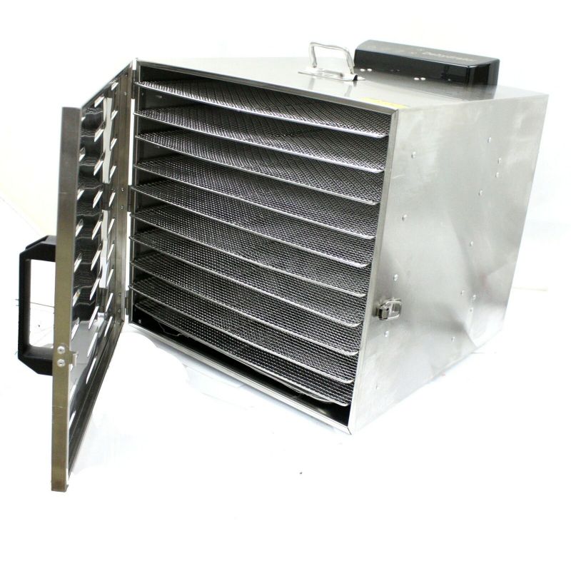Generic Commercial Food Dehydrator Stainless Steel 10 Layer Tray 1000W