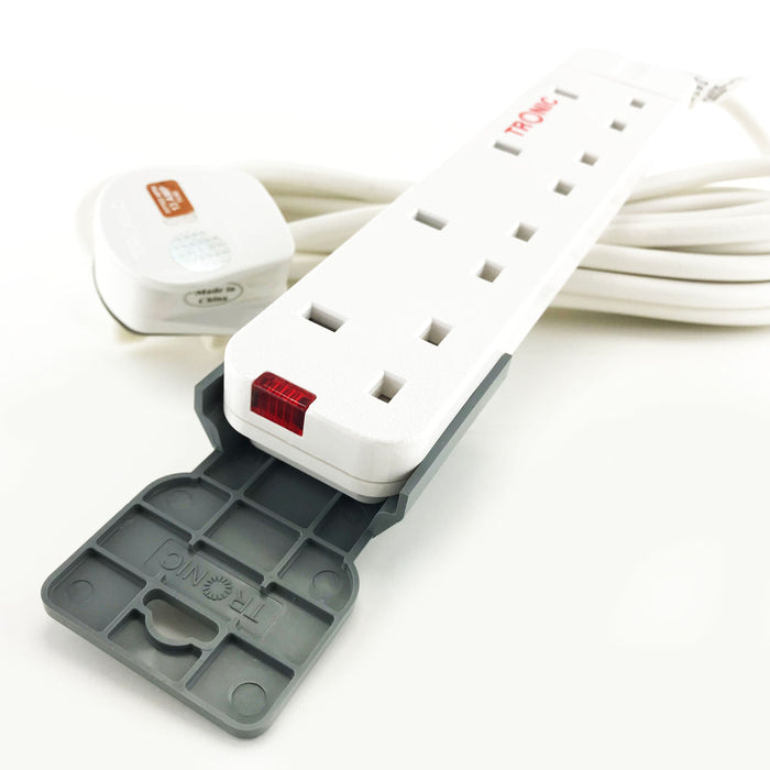 Tronic 4 Way Extension Socket With 10 Metre Cable 4 Tronic 4 Way Extension Socket With 10 Metre Cable