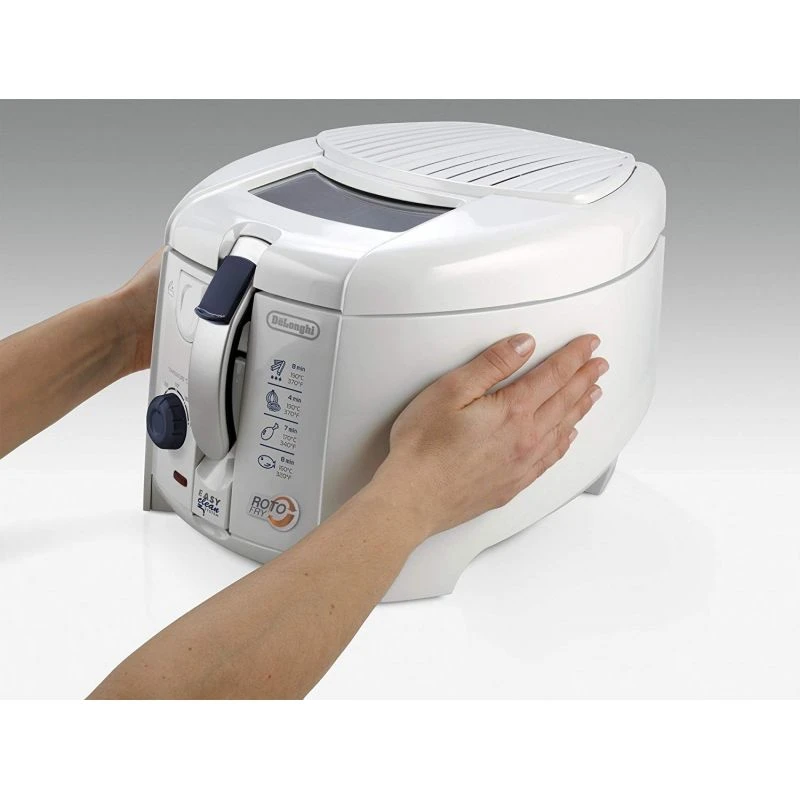 De'Longhi Deep Fryer Roto Fry 1.2L 1800W Deep Fryer With Easy Clean System, F28311.W1 2 De'Longhi Deep Fryer Roto Fry 1.2L 1800W Deep Fryer With Easy Clean System, F28311.W1