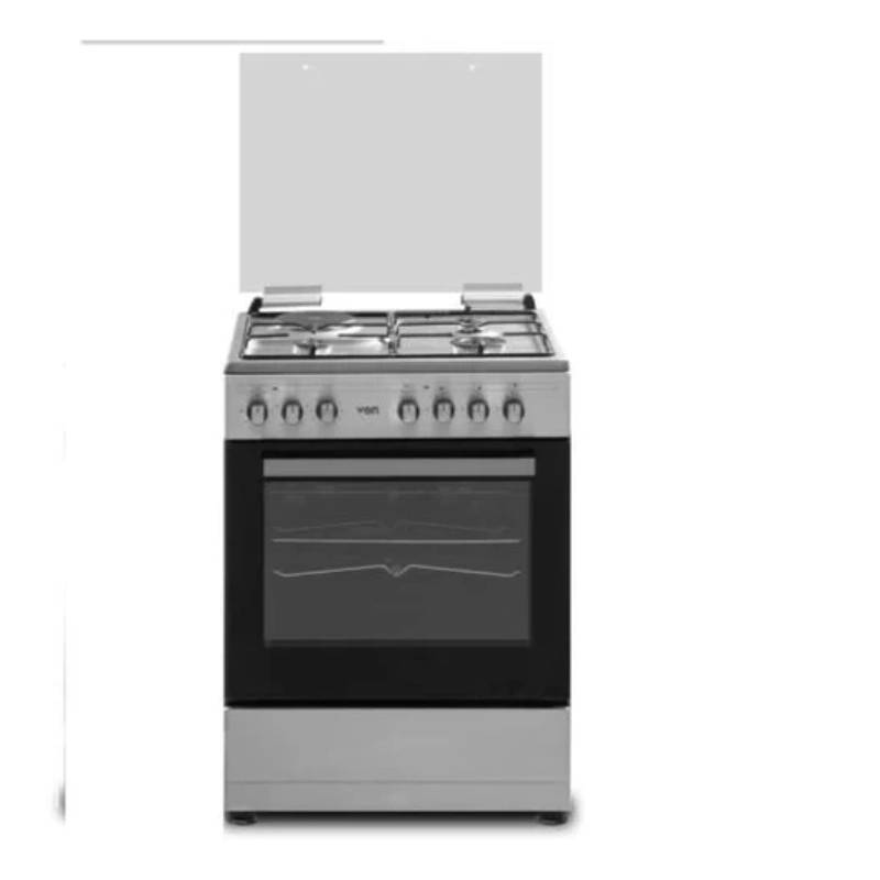 Von Cooker (3 Gas + 1 Electric), Inox Vac6Sv31Ux 1 Von Cooker (3 Gas + 1 Electric), Inox Vac6Sv31Ux