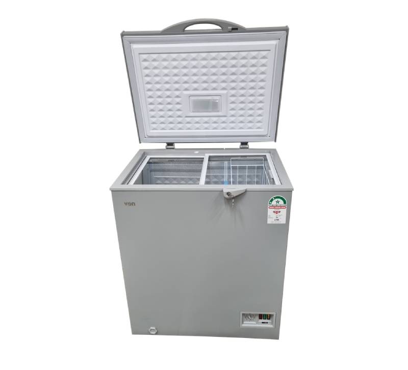 Von Chest Freezer 142L, Grey Single Door Vafc15Dkg/Dhg 3 Von Chest Freezer 142L, Grey Single Door Vafc15Dkg/Dhg