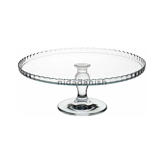 Pasabahce Patisserie Footed Plate Decor 13&Quot; 95117 1 Pasabahce Patisserie Footed Plate Decor 13&Quot; 95117