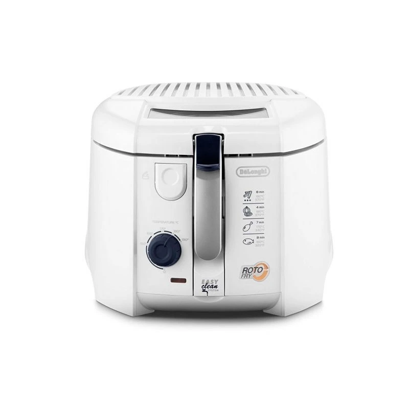 De'Longhi Deep Fryer Roto Fry 1.2L 1800W Deep Fryer With Easy Clean System, F28311.W1 1 De'Longhi Deep Fryer Roto Fry 1.2L 1800W Deep Fryer With Easy Clean System, F28311.W1