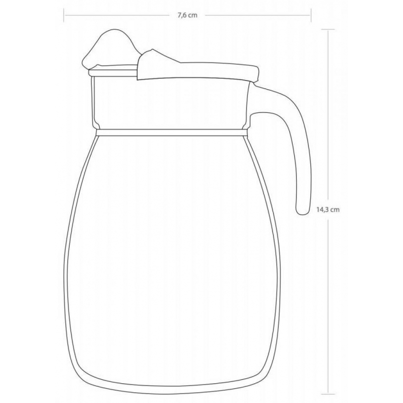 Pasabahce Glass Water Jug With Transparent Lid 2500Ml Dishwasher, Freezer &Amp; Refrigerati... 3 Pasabahce Glass Water Jug With Transparent Lid 2500Ml Dishwasher, Freezer &Amp; Refrigerati...