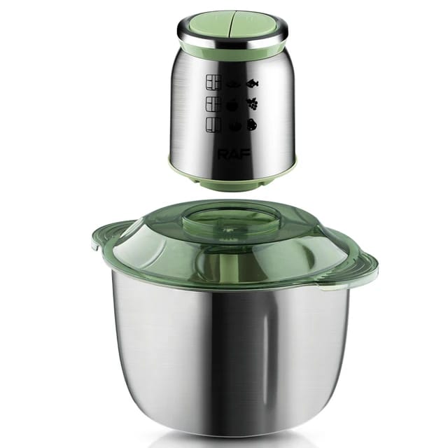 Raf Multifunction Electric Food Processor Chopper For Meat &Amp; Vegetables 5L R.7711 2 Raf Multifunction Electric Food Processor Chopper For Meat &Amp; Vegetables 5L R.7711