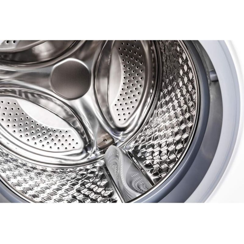 Evvoli Brushless Dc Inverter Washing Machine Skg White Silver Front Loaded 1400Rpm A+++ Fblh-814W/S 7 Evvoli Brushless Dc Inverter Washing Machine Skg White Silver Front Loaded 1400Rpm A+++ Fblh-814W/S