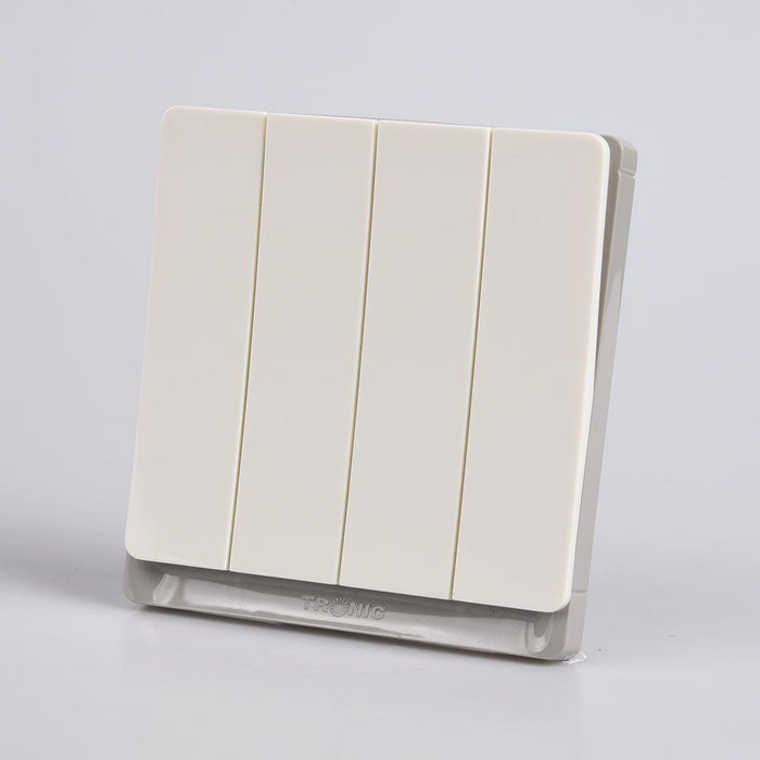 Tronic 4 Gang 1 Way Switch 6 Tronic 4 Gang 1 Way Switch