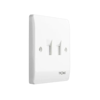 Tronic 2 Gang Data Socket