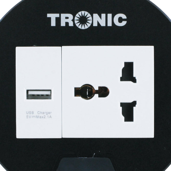 Tronic On Desk Socket 1G Universal + Usb 2 Tronic On Desk Socket 1G Universal + Usb
