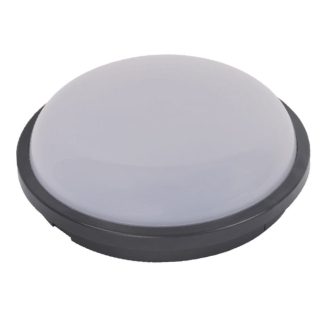 Tronic Round Black LED Bulkhead 20 Watts