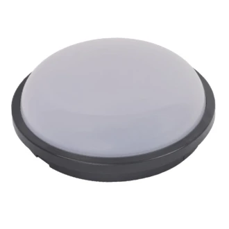 Tronic Round Black LED Bulkhead 20 Watts