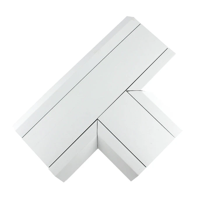 Tronic Compartment 'T' Trunking Pvc Connector 170Mmx50Mm 1 Tronic Compartment 'T' Trunking Pvc Connector 170Mmx50Mm
