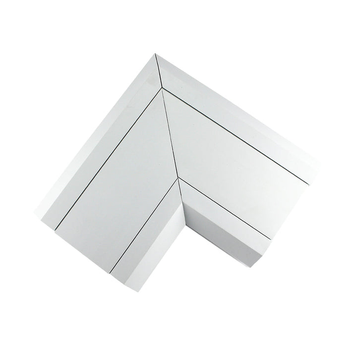 Tronic Compartment Trunking Angle Bend Pvc 170Mmx50Mm 1 Tronic Compartment Trunking Angle Bend Pvc 170Mmx50Mm