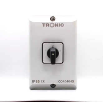 Tronic Manual Changeover Switch 40A