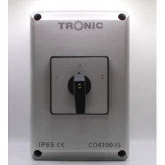 Tronic Manual Changeover Switch 100A