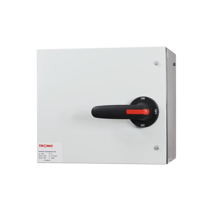 Tronic Onload Enclosed Manual Change Over 315A 1 Tronic Onload Enclosed Manual Change Over 315A