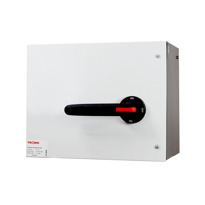 Tronic Onload Enclosed Manual Change Over 630A 1 Tronic Onload Enclosed Manual Change Over 630A