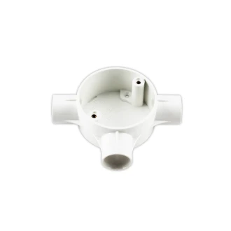 Tronic Junction Circular Box 3 Way